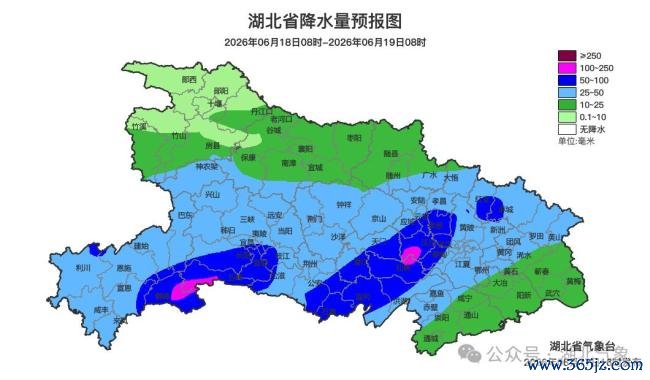 湖北入梅连降5天暴雨 端午中考需陈旧次生灾害